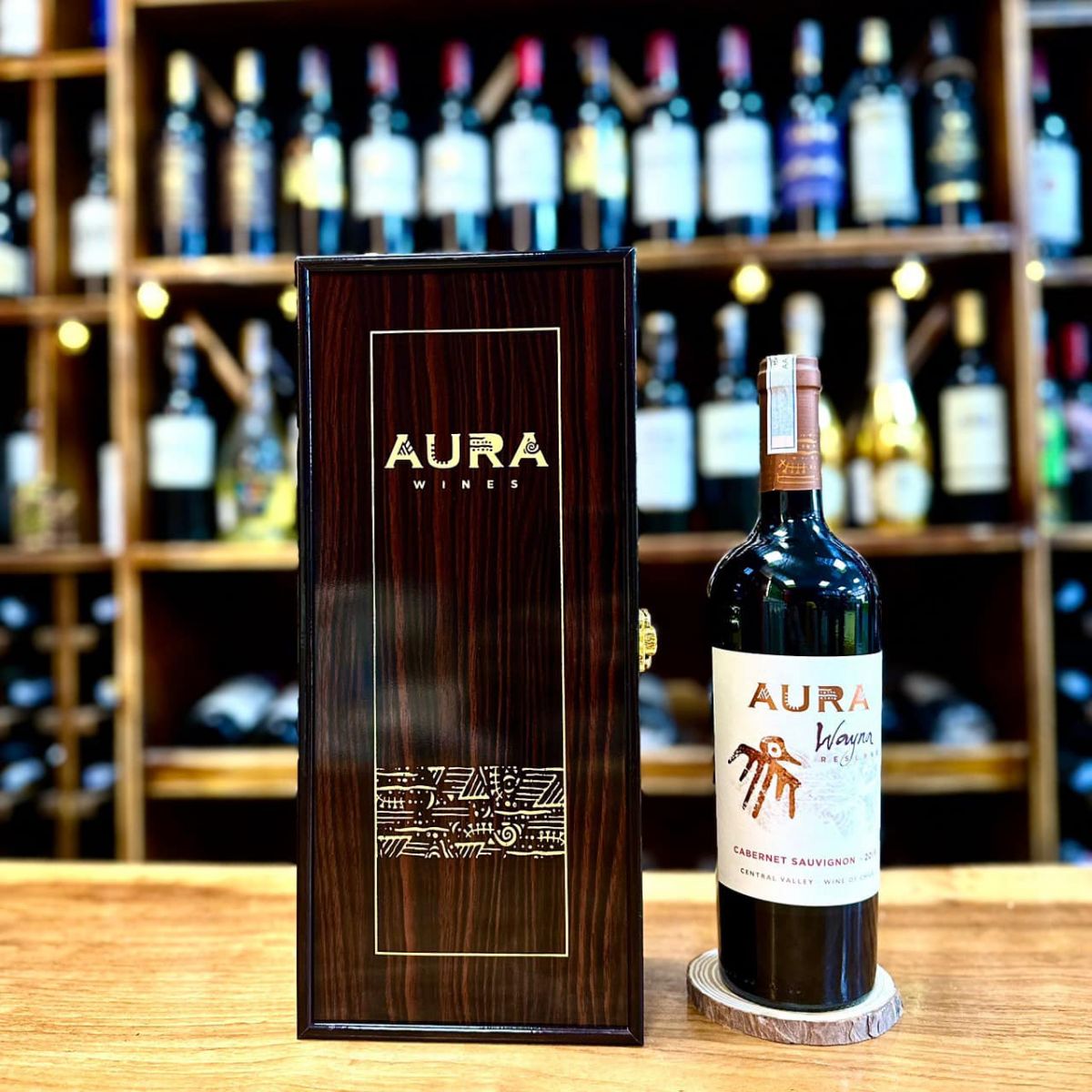 Rượu vang đỏ Aura Wayra Reserve Cabernet Sauvignon hà nội